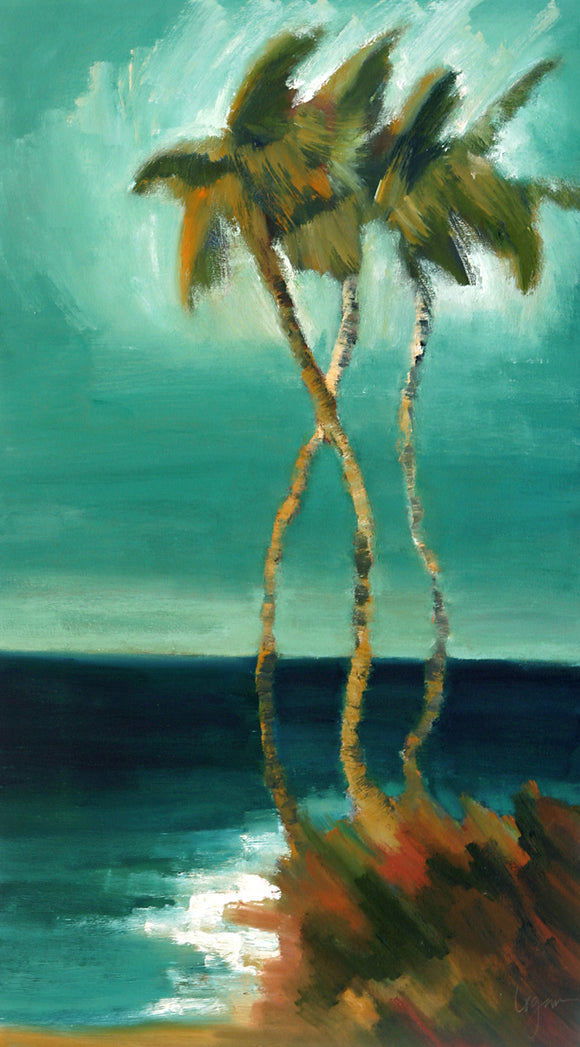 Palms Blue Sky