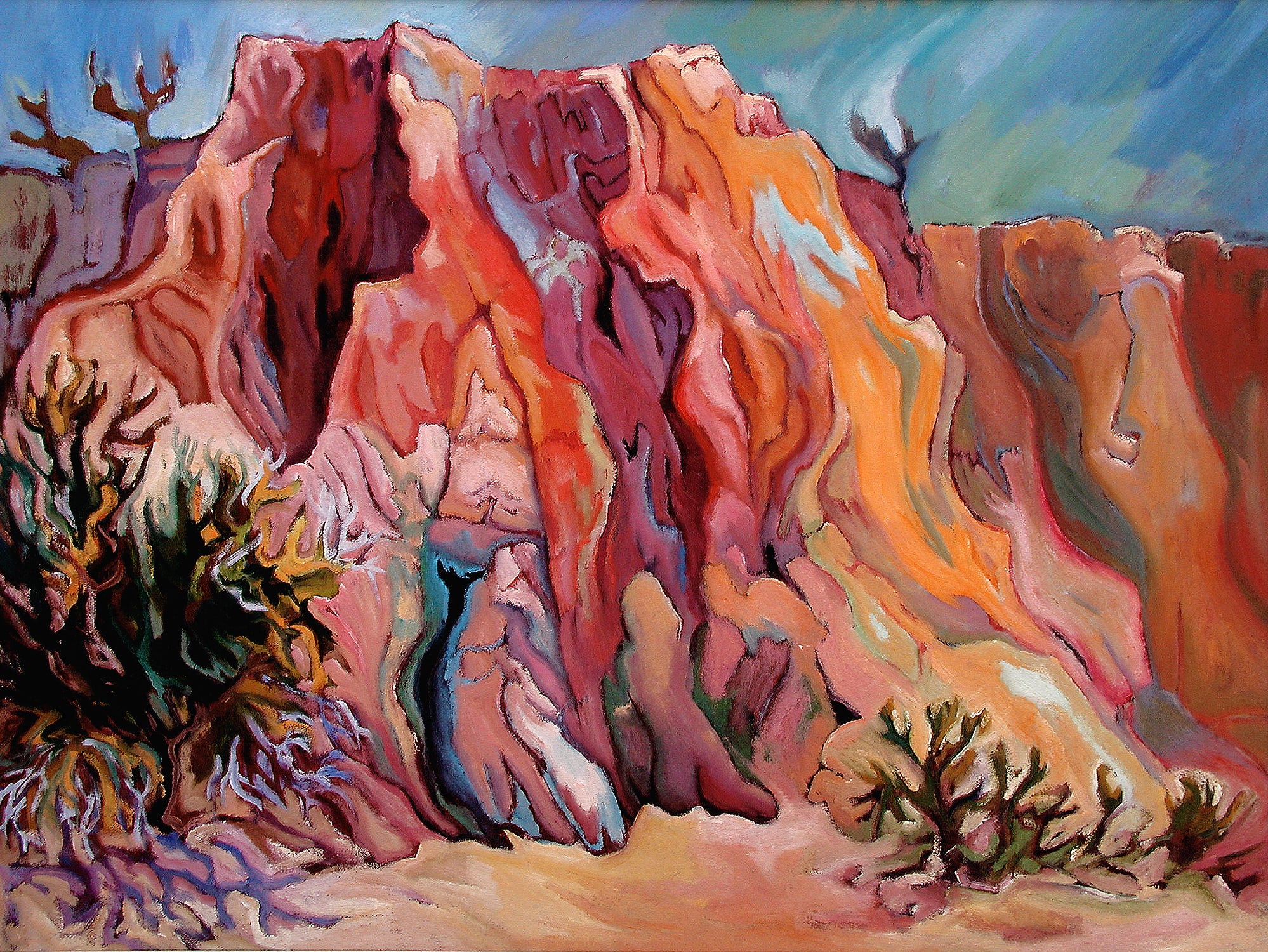 Morning in The Canyon Of Silence