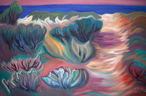 Rainbow Walk to the Beach