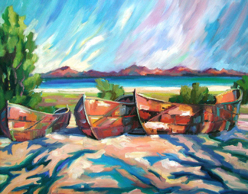 Boats in Loreto