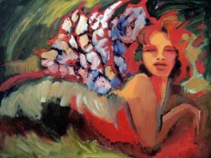 Red Butterfly Woman